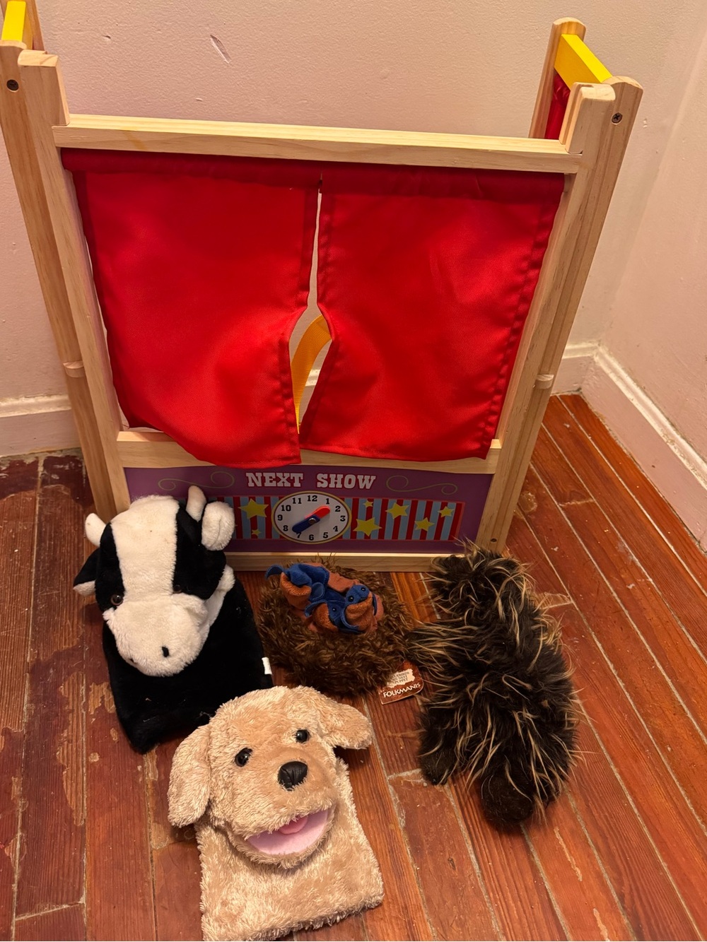 Puppet show bundle Set with puppets